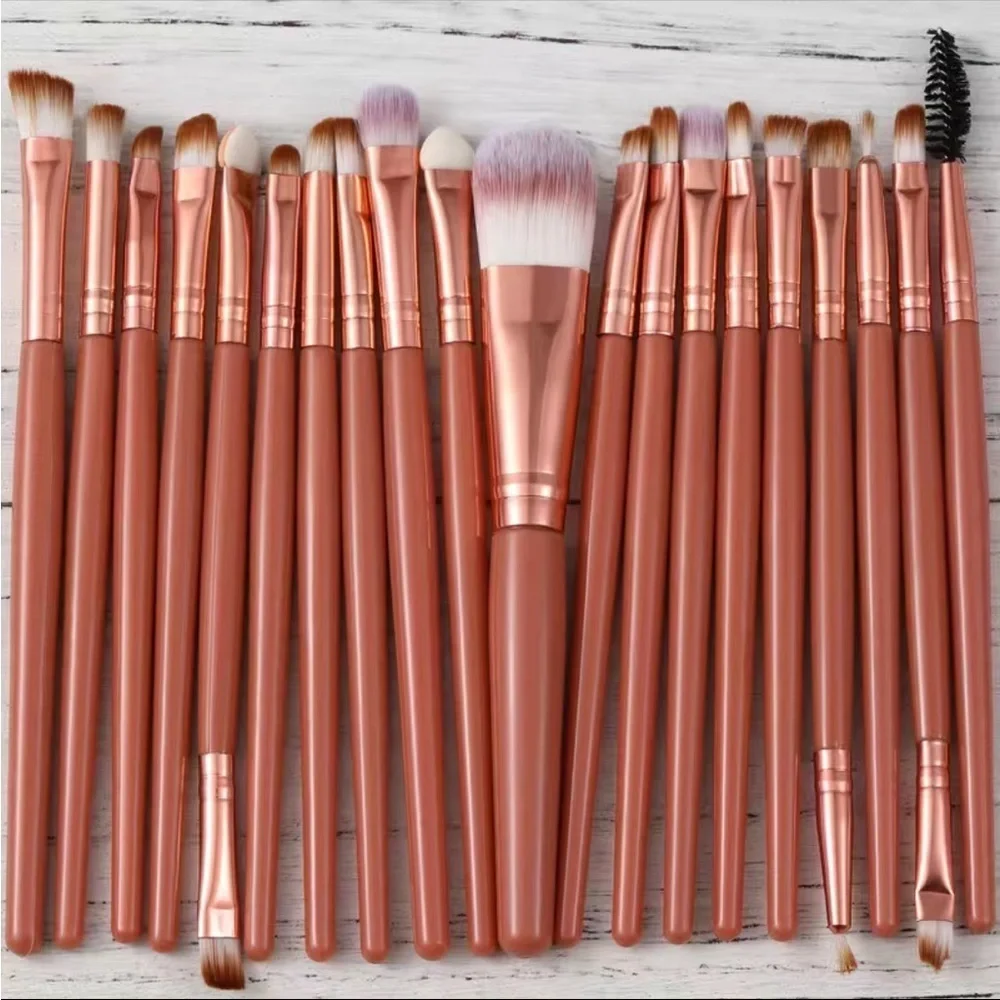 20pc Eyeshadow Makeup Brush Set High Quality